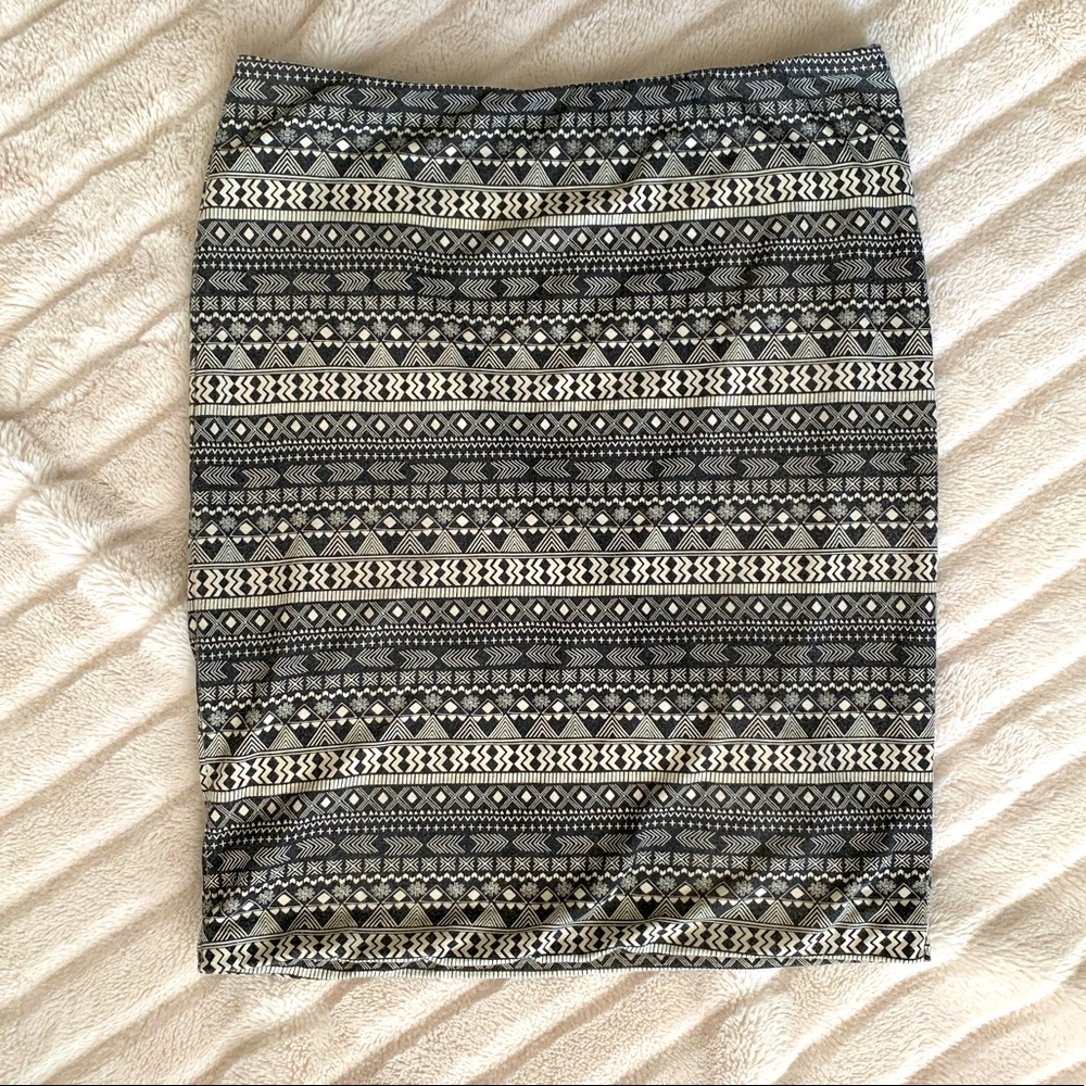 Mini skirt with cute print